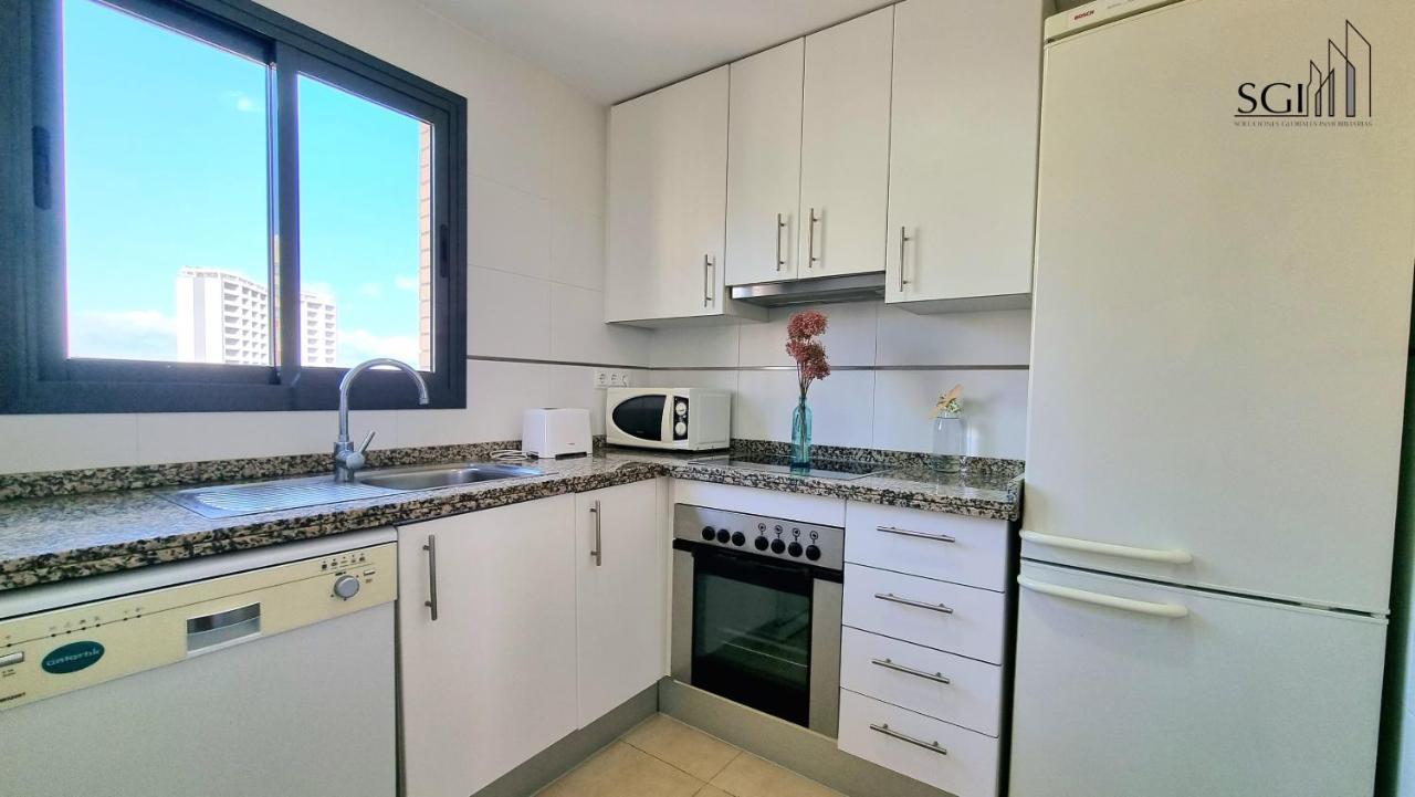 Moderno Y Acogedor- Torres D' Oboe Apartment Benidorm Luaran gambar
