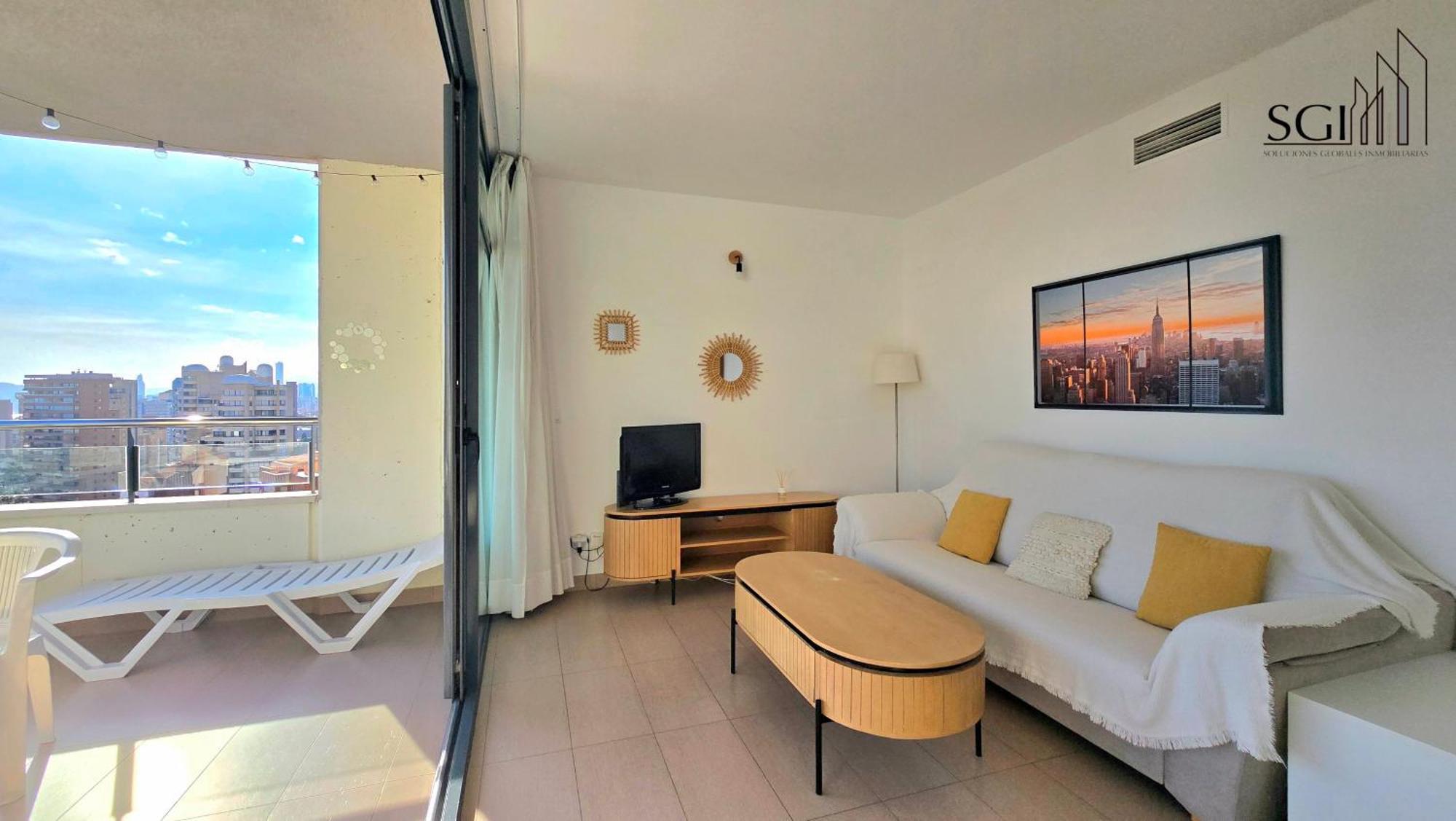 Moderno Y Acogedor- Torres D' Oboe Apartment Benidorm Luaran gambar