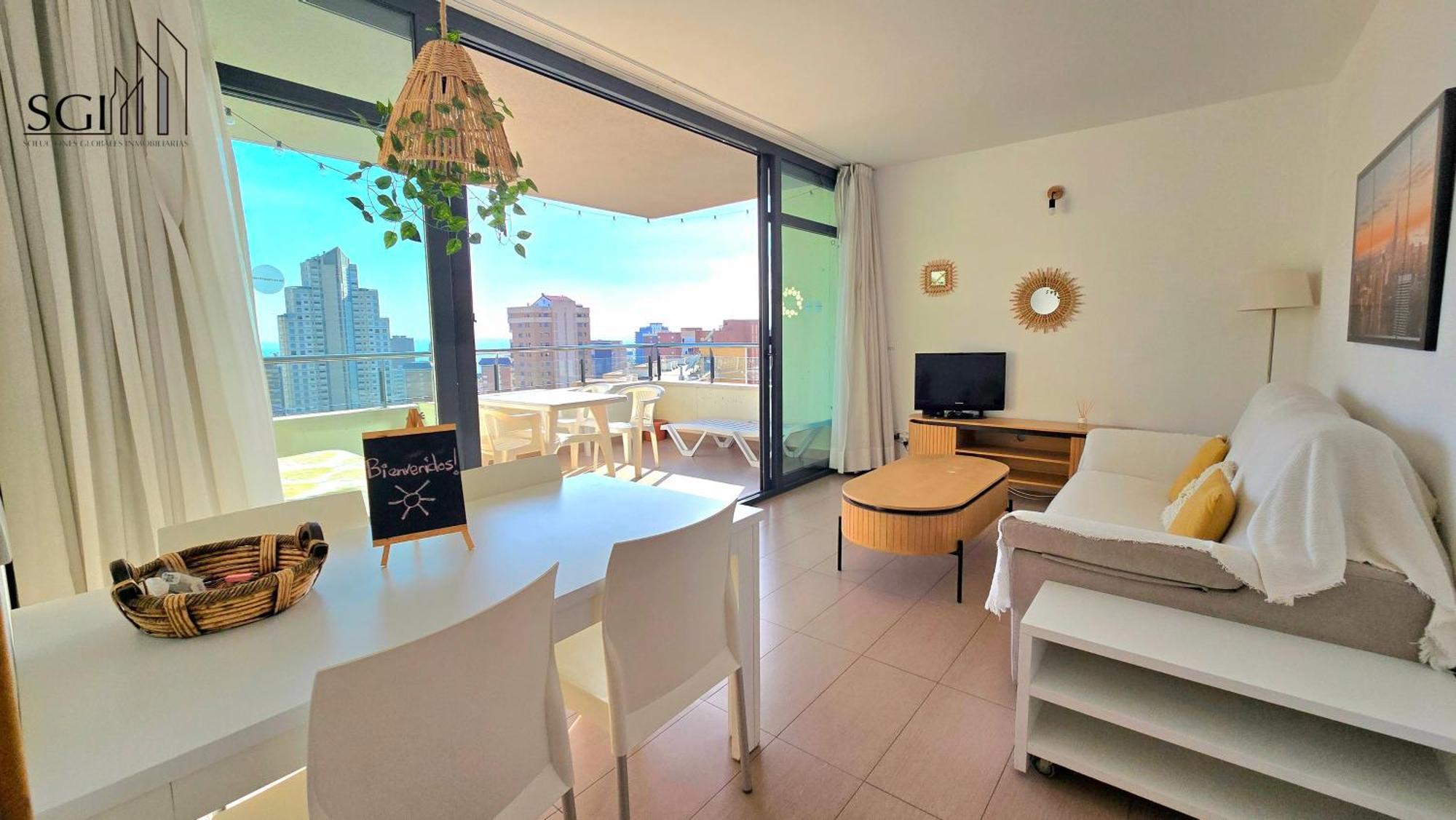 Moderno Y Acogedor- Torres D' Oboe Apartment Benidorm Luaran gambar